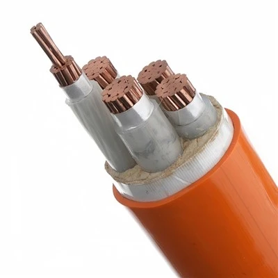 BBTRZ 0.6/1KV câble isolé minéral à noyau de cuivre ignifuge industriel mono/multi brin LSZH centrale ferroviaire
