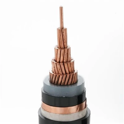 WDZ-Câble d'alimentation YJV moyenne haute tension à âme en cuivre de 300 mm² avec isolation XLPE