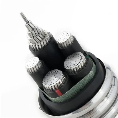 YJLHS fabricant de câbles de construction de transmission de puissance industrielle en aluminium isolé XLPE 0.6-1KV blindé multicœur