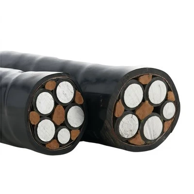 Câble isolé par XLPE de câble d'alliage d'aluminium de terre rare de YJLHV 0.6/1KV