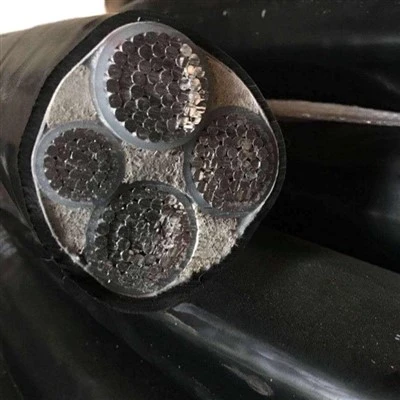 YJLHV – câble d'alimentation ignifuge et résistant au feu, noyau en aluminium unique, bande en acier XLPE, gaine en PVC blindée, fil industriel