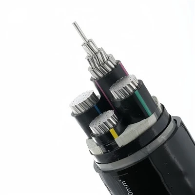 Centrale électrique ferroviaire en PVC XLPE à noyau en aluminium à noyau en acier du câble d'alimentation YJLHV22