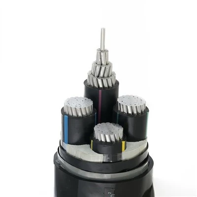 YJLHV22 XLPE noyau en aluminium simple/multi noyau XLPE ruban en acier blindé PVC centrale électrique ferroviaire