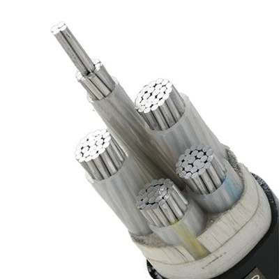 YJLV 0.6/1kv 4c Câble à gaine PVC isolé XLPE