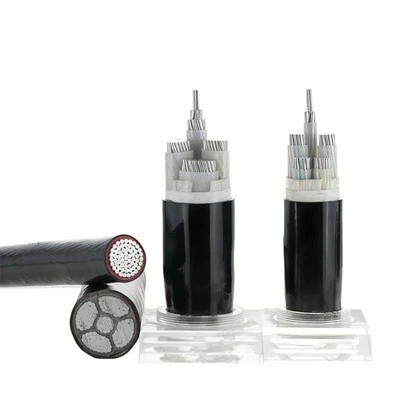 Câble d'alimentation flexible isolé en PVC XLPE de câble en aluminium de ² de ² de câble de YJLV 11kv 95mm