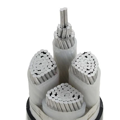 Conducteur en aluminium YJLV avec isolation XLPE, gaine en PVC, câble XLPE