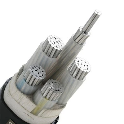 YJLV XLPE a isolé le câble de mise à la terre en aluminium industriel de gaine de PVC de SWA 0.6/1KV